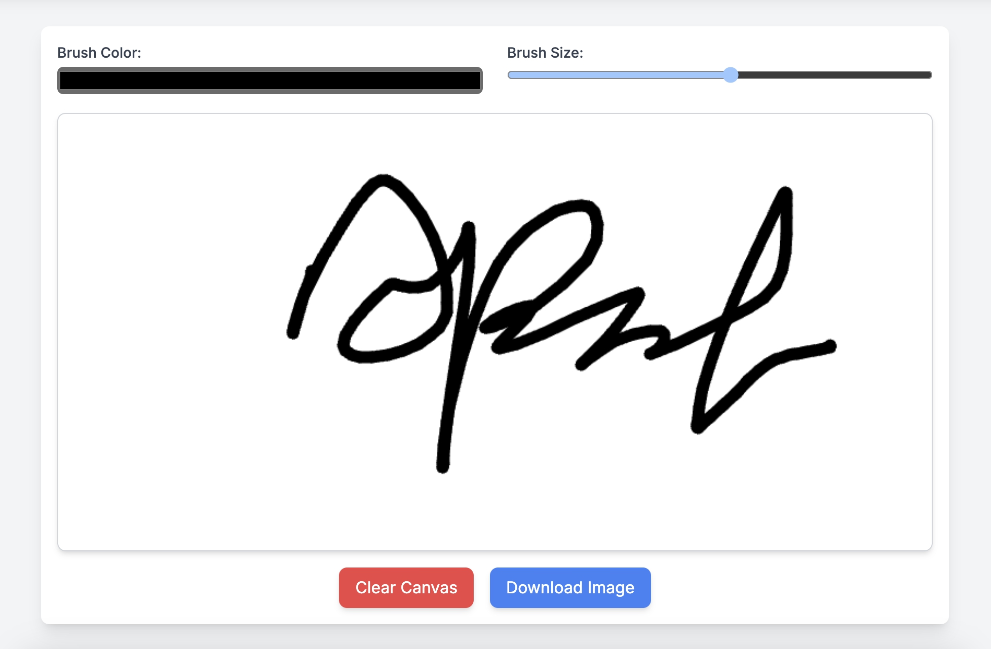 handwritten signature generator